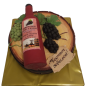 🍷 Themed cake "Red Wine" F-397