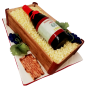 🍷 Themed cake "Wine Casket - Anniversary 60" F-850 🍷 Themed cake "Wine Casket - Anniversary 60" F-850