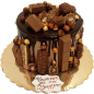 🍫🥜 Chocolate Cake "Chocolate Splendor" - F-467 🍫🥜 Chocolate Cake "Chocolate Splendor" - F-467