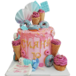 🍭🍦 Children's cake "Sweet World" - F-1198 🍭🍦 Children's cake "Sweet World" - F-1198