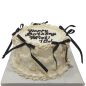 🎀🤍 Юбилейна торта „Black & White 18“ – Ф-1833