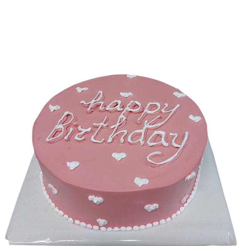 💗🎉 Birthday Cake "Happy Birthday" - F-2179