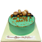 💚✨ Boutique cake "Not a man but gold!" - F-2182