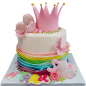 ππ Princess Rainbow Cake | Model F-1767 ππ Princess Rainbow Cake | Model F-1767