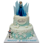 ❄️⛄ Cake "Elsa and Olaf" - Frozen | Model F-1967 ❄️⛄ Cake "Elsa and Olaf" - Frozen | Model F-1967