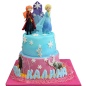 ❄️ Cake "Frozen - Elsa and Anna" | F-1210