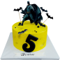 🦇💛 Детска торта „Батман“ – жълта Ф-1730 🦇💛 Детска торта „Батман“ – жълта Ф-1730