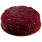 Relief cake – fruit cake with strawberries/raspberries and light cream Relief cake – fruit cake with strawberries/raspberries and light cream