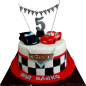 ππ Children's cake "F-1391 - race track" (McQueen) ππ Children's cake "F-1391 - race track" (McQueen)