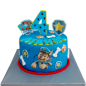 ππΎπ Paw Patrol Cake β Chase and Police Badge F-1659 ππΎπ Paw Patrol Cake β Chase and Police Badge F-1659