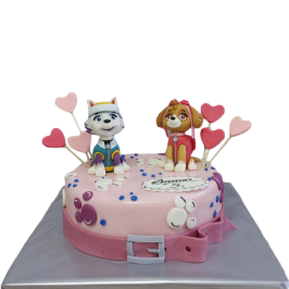 Cake “Paw Patrol – Skye and Everest” F-1281