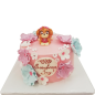 Cake "Sky - Paw Patrol with Flowers" F-629 Cake "Sky - Paw Patrol with Flowers" F-629