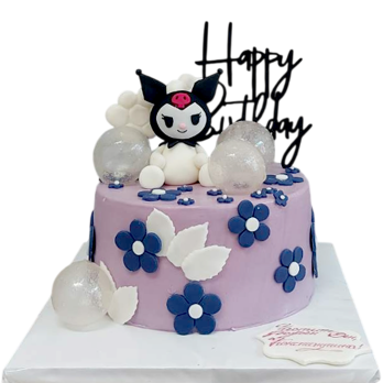 🎂💜🖤 Торта „Kuromi“ – Модел Ф-1875