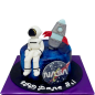 🚀 Детска торта Астронавт NASA – Ф-2001
