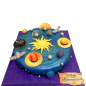 🌌 Children's Solar System Cake – F-487