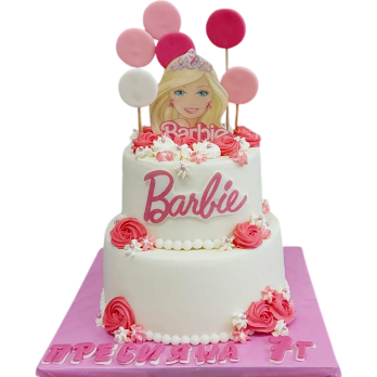 🎀👑 Детска торта Barbie Принцеса – Ф1853