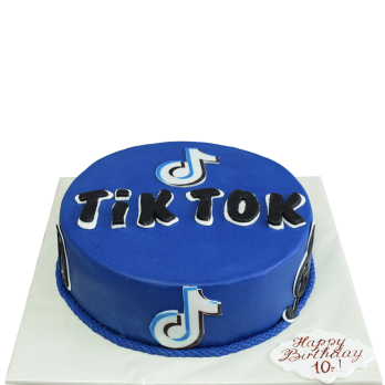 🎵📱 TikTok Classic Cake – F1093