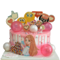 📱💖 Торта Social Media Girl – Ф1136 📱💖 Торта Social Media Girl – Ф1136