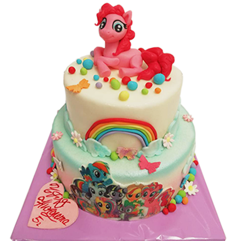 Торта „My Little Pony – Пинки Пай и приятели“ Ф-280 Торта „My Little Pony – Пинки Пай и приятели“ Ф-280