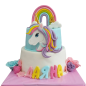 Cake "Unicorn and Rainbow" F-1463 Cake "Unicorn and Rainbow" F-1463