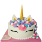 Cake "Unicorn with a Pastel Mane" F-791