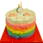 Cake "Unicorn on a Rainbow" F-406 Cake "Unicorn on a Rainbow" F-406