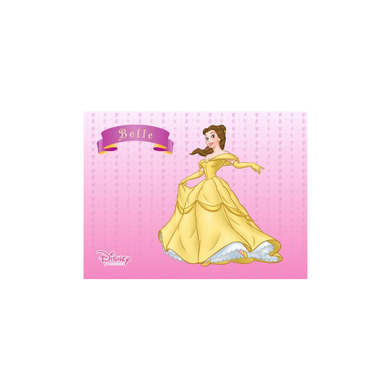 Cake with picture Belle – Disney Princess № 014-053