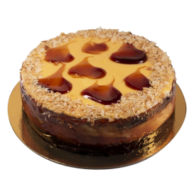 Brulee Cake – creme brulee, chocolate and caramel