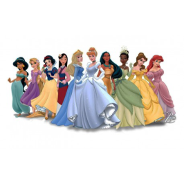 Disney Princesses - high quality image for children and decor