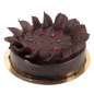Barcelona Cake – Chocolate cake with raspberries and biscuit cream
