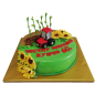 🚜 “Tractor and Sunflowers” Cake | Model F-1044 🚜 “Tractor and Sunflowers” Cake | Model F-1044