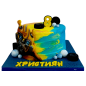 🤖⚙️🎂 Детска торта „Бъмбълби“ – Ф1696 🤖⚙️🎂 Детска торта „Бъмбълби“ – Ф1696