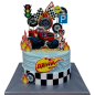🏁🔥 Children's cake "Blaze - racing" F-1997