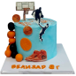 🏀🎂 Children's cake "Basketball Champion" F-2028 🏀🎂 Children's cake "Basketball Champion" F-2028