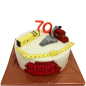 🛠️🎉 Юбилейна торта „Майстор 70“ Ф-417
