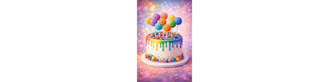 Lollipop cakes | Candy cakes to order – Rose